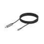 Conceptronic ABBY10G USB-C to HDMI Cable, Male to Male, 4K 60Hz  -