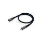Equip USB 3.2 Gen 2 C to C Extension Cable, M F, 0.5m, 4K 60Hz, 10Gbps  - 128370