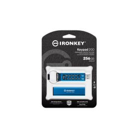 Kingston 256GB IronKey Keypad 200, FIPS 140-3 Lvl 3 (Pending) AES-256 Encrypted  - IKKP200 256GB