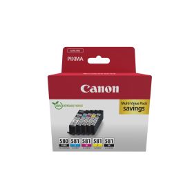 Canon PGI-580 CLI-581 PGBK C M Y BK MULTI - Ink Value Pack  - 2078C007