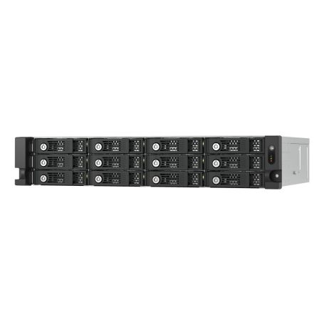 12-bay 2U rackmount PCIe interface SATA JBOD expansion enclosure