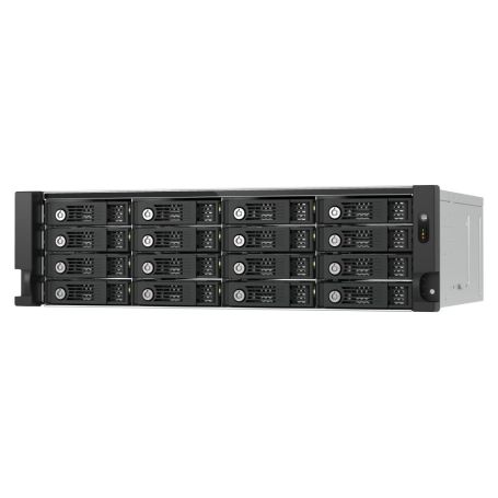 16-bay 3U rackmount PCIe interface SATA JBOD expansion enclosure