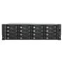16-bay 3U rackmount PCIe interface SATA JBOD expansion enclosure