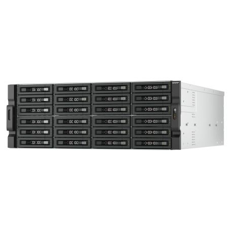 24-bay 4U rackmount PCIe interface SATA JBOD expansion enclosure