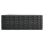 24-bay 4U rackmount PCIe interface SATA JBOD expansion enclosure