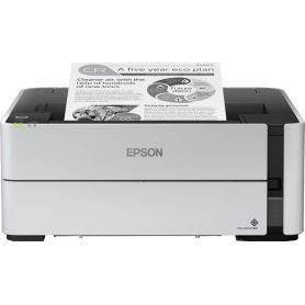 Epson EcoTank ET-M1180 - Impressora Jacto de tinta, Business Inkjet/Ink tank system/Mono, 0 Tinteiros, 36 Meses Entrega