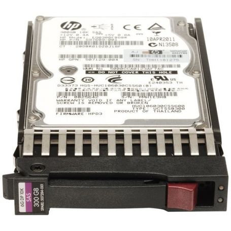 DISCO HP 300GB SAS 10K 2.5'' 6G H-PLUG 507129-004
