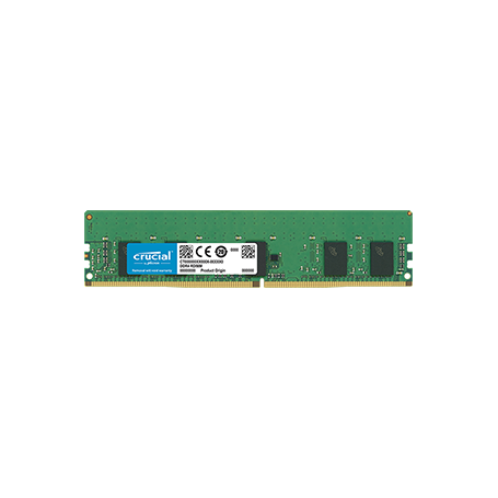 Crucial - DDR4 - módulo - 8 GB - DIMM 288-pin - 2933 MHz / PC4-23400 - CL21 - 1.2 V - registado - ECC
