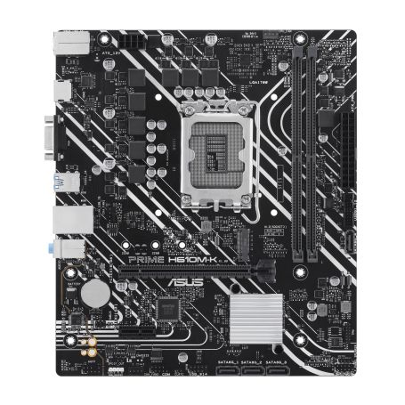 Asus PRIME H610M-K - Socket Intel LGA1700, Chipset H610, DDR5, PCIe 4.0, microATX  - 90MB1GA0-M0EAY0