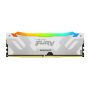 Kingston ValueRAM 16GB 7600MT s DDR5 CL38 DIMM FURY Renegade RGB White XMP  - KF576C38RWA-16