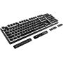 HP HyperX Teclas Pudding - Conjunto completo de teclas - PBT - Preto (layout EUA)  - 7G8K1AA