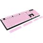 HP HyperX Teclas Pudding - Conjunto completo de teclas PBT - Rosa (layout EUA)  - 7G8K3AA