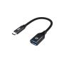 Conceptronic ABBY18B USB 3.2 Gen 2 to USB-A OTG Adapter  -