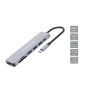 Conceptronic DONN19G 7-in-1 USB 3.2 Gen 1 Docking Station, HDMI, USB-A 3.0 x 3, SD, TF MicroSD, 100W USB PD  -