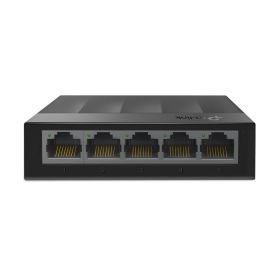 TP-LINK LiteWave 5-Port Gigabit Desktop Switch, 5 Gigabit RJ45 Ports, Desktop Plastic Case - LS1005G
