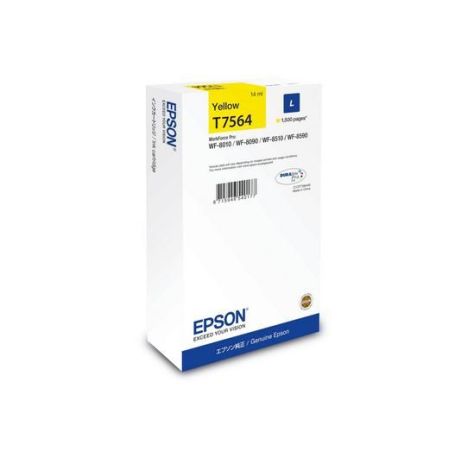 Epson WF-8xxx Series Ink Cartridge L Yellow  - C13T75644N