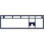 HP HyperX Top Plates Alloy Rise NVB  - 85U10AA