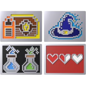 HP HyperX 8 Bit Magnetic Badge  - 85U19AA