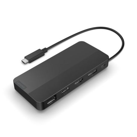 Lenovo USB-C Dual Display Travel Dock (w  adapter)  - 40B90100EU