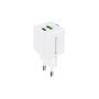 Conceptronic ALTHEA15W 2-Port 20W GaN USB PD Charger, USB-C x 1, USB-A x 1, QC 3.0, PPS  -