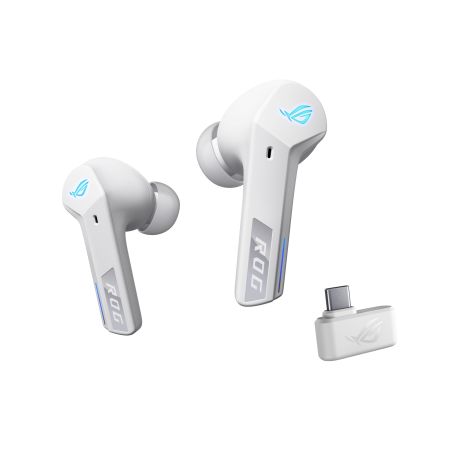 Asus ROG Cetra True Wireless Gaming Headphones - Moonlight White  - 90YH03Y0-BTUA10