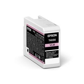 Epson Singlepack Vivid Light Magenta T46S6 UltraChrome Pro 10 ink 25ml  - C13T46S60N
