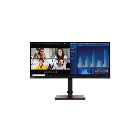 Lenovo ThinkVision P34w-20 34-14'' WQHD Ultra-Wide Curved Monitor 2 - 63F2RAT3EU