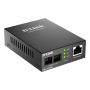 D-link 100 1000BaseT to 1000BaseLX (SC) Single-mode Media Converter (10 km)   - DMC-G10SC