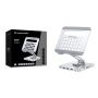 Conceptronic DONN26G Tablet Stand with 8-in-1 Docking Station, 360° Rotating Base, Foldable, Adjustable Height  -