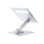 Conceptronic DONN27G Laptop Stand with 7-in-1 Docking Station, 360° Rotating Base, Foldable, Adjustable Height  -