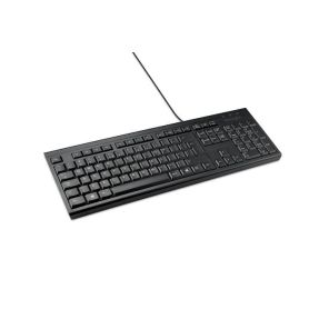 Kensington KB100 EQ - Teclado - full size - USB - QWERTY - Espanhol - preto