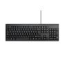 Kensington KB100 EQ - Teclado - full size - USB - QWERTY - Espanhol - preto