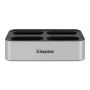Kingston Card Reader USB-C 3-2 Gen2 Workflow Station Dock w-Dual-Slot SD UHS-II  - WFS-S