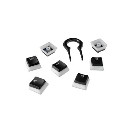 HP HYPERX PUDDING KEYCAPS FULL KEY SET (BLACK PBT) - US LAYOUT  - 4P5P4AA-ABA