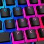 HP HYPERX PUDDING KEYCAPS FULL KEY SET (BLACK PBT) - US LAYOUT  - 4P5P4AA-ABA