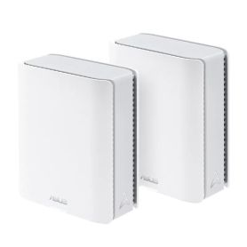 Asus ZenWiFi BT10 Tri-band WiFi 7 Mesh, 18 Gpbs, 6000 sq.ft (2pk), Dual 10G Ports, Mobile Tethering  - 90IG08Y0-MO3C40
