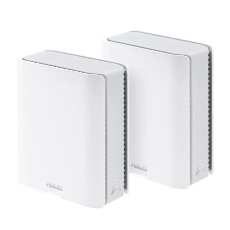 Asus ZenWiFi BT10 Tri-band WiFi 7 Mesh, 18 Gpbs, 6000 sq.ft (2pk), Dual 10G Ports, Mobile Tethering  - 90IG08Y0-MO3C40