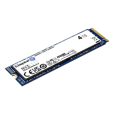 Kingston 4000G NV3 M.2 2280 PCIe 4.0 NVMe SSD  - SNV3S 4000G