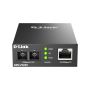 D-link 10 100BaseTX to 100BaseFX SC Multi-mode Media Converter (2 km)  - DMC-F02SC