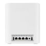 Asus ZenWiFi BT8 Tri-band WiFi 7 Mesh, 14 Gpbs, 3000 sq.ft (1pk), Dual 2.5G Ports, Mobile Tethering  - 90IG0930-MO3B00