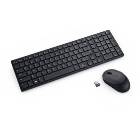 Dell Silent Keyboard and Mouse KM555 - Conjunto de teclado e rato - sem fios - 2.4 GHz, Bluetooth 5.1 - QWERTY