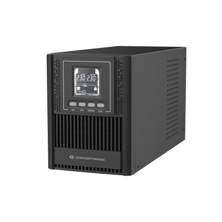Conceptronic ZEUS52E1K 1000VA 900W Online Tower UPS, IEC  -