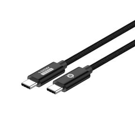 Conceptronic ETTA02B20 USB 3.2 Gen 2 C-C PD 3.0 100W Cable 2M, 20V 5A, 10Gbps, E-Mark  -
