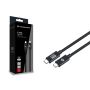 Conceptronic ETTA04B20 USB 4.0 Gen 3 C-C PD 3.1 240W Cable 2M, 48V 5A, 40Gbps, E-Mark  -