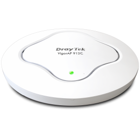 Access Point Draytek Vigor AP912C, 802.11ac Wave2 MU-MIMO, 1 porta Gigabit (alimentação por PoE) (DT-VAP912C)