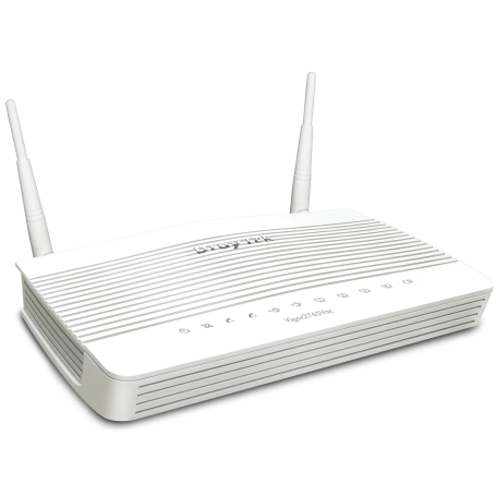 Router Draytek ADSL 2/2+, Switch Gigabit de 4 portas 10/100/1000 Ethernet e porta USB para Impressora (DT-V2765VacA)
