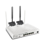 Router Draytek 4G/LTE Cat.6 com 2 slots para cartão SIM incorporado, com modem ADSL 2/2+ incorporado (DT-V2865 L ac A)