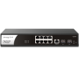 Switch Draytek Gigabit  VigorSwitch G2100 - Gestão Layer 2+ - 8 Portas Giga RJ-45 + 2 portas Giga SFP (DT-VSG2100)