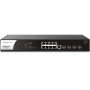 Switch Multi-Gigabit VigorSwitch PQ2121x - Gestão Layer 2+ - 8 Port. 2.5GbE RJ-45 PoE+ com 4 Port. 10G SFP+. Inclui Rack Bracket