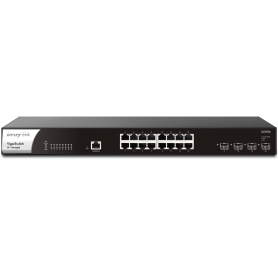 Switch Gigabit VigorSwitch Q2200x - Gestão Layer 2+ - 16 Portas 2.5GbE RJ-45 com 4 Portas 10G SFP+. Inclui Rack Mount Bracket.